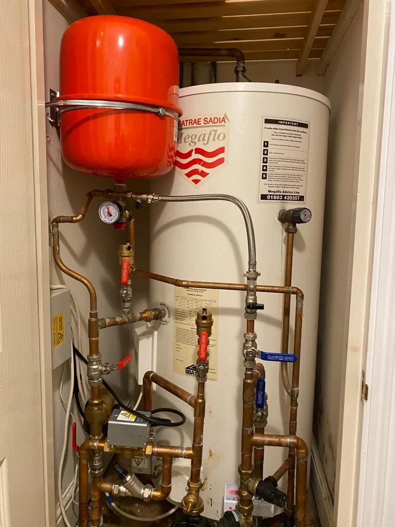 Unvented Cylinder Installation by Miller & Sons in Bordon, Hampshire